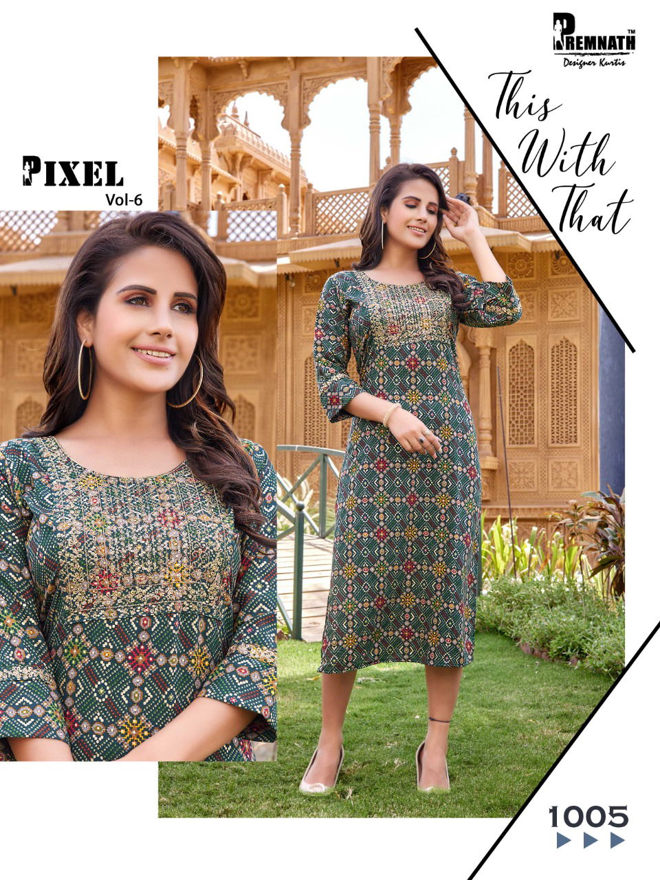 Pixel 6 Fancy Designer New Ethnic Wear Kurtis Collection